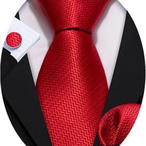 designer classic ties for men set formal pocket square cufflink check plaid（shiny purple stripe） (複製)