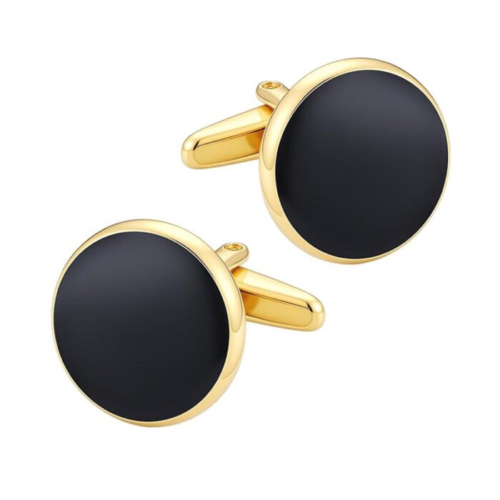 cufflinks for men classic wedding business shirt cuff links set gifts with box (複製)